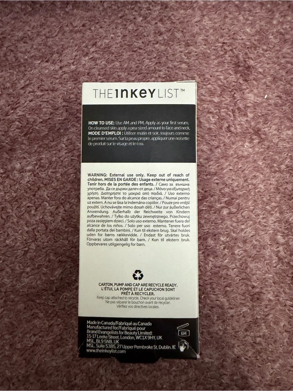 The INKEY List Exosome Hydro-Glow Complex Face Serum - brand new